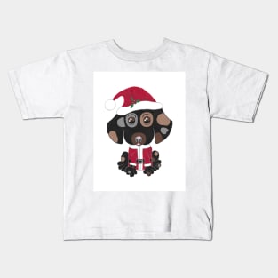 All I Want Merry Christmas Is A Puppy Kids T-Shirt